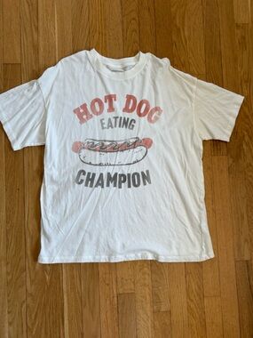 AE oversized Hot Dog Eating Champion Shirt
